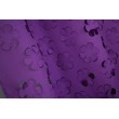 Zasłona fioletowa wycinana laserowo na przelotkach 145x250cm LORENA - Nie Tylko Firany