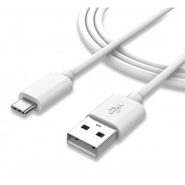 Kabel USB zwykły biały - wejście C ost.