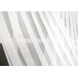 Panel ażurowy z białego woalu ozdobiony cyrkoniami 120x130cm LYNDA - Nie Tylko Firany