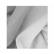 Firana cieniowana z woalu biało jasno szara na przelotkach 145x250cm MARY - Nie Tylko Firany