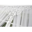 Zestaw firan białych z panelem ażurowym na taśmie 400x250cm MANUELA - Nie Tylko Firany