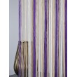Firana MAKARON beż-biały-fiolet cieniowany gładki 300x250cm - Nie Tylko Firany