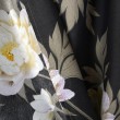 Zasłona w ozdobne kwiaty na taśmie 145x250cm AZZURRA - Nie Tylko Firany
