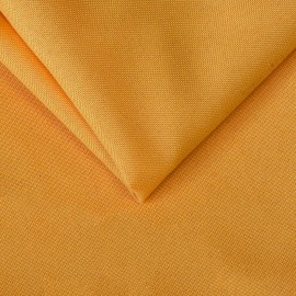 Tkanina - len w kolorze żółto-pomarańczowym o szerokości 150cm