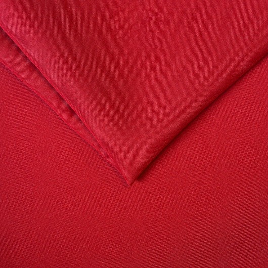 Tkanina strecz panama w kolorze czerwonym o szerokości 150cm - Nie Tylko Firany