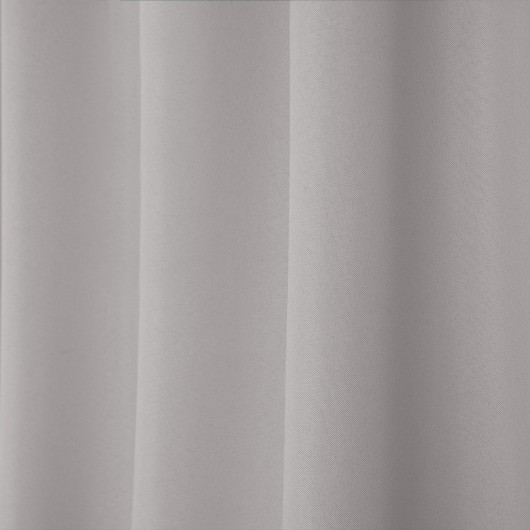Zasłona z matowej tkaniny szara na taśmie 145x250cm ELODIA - Nie Tylko Firany