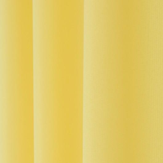 Zasłona z matowej tkaniny żółta na taśmie 145x250cm ELODIA - Nie Tylko Firany