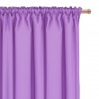 Zasłona z matowej tkaniny fioletowa na taśmie 145x250cm ELODIA