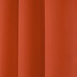 Zasłona z matowej tkaniny pomarańczowa na taśmie 145x250cm ELODIA - Nie Tylko Firany