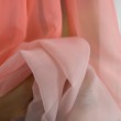 Firana cieniowana z woalu różowo szara na przelotkach 145x250cm MARY - Nie Tylko Firany