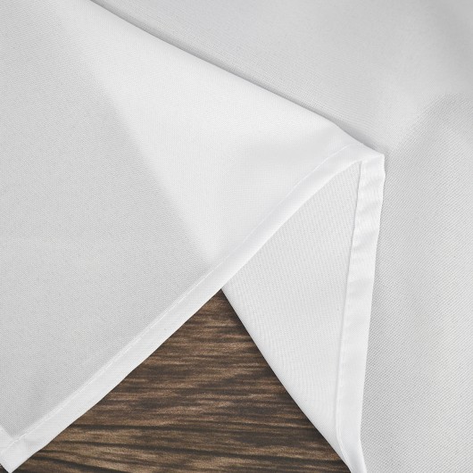 Zasłona z matowej tkaniny biała na przelotkach 145x250cm FELICIA - Nie Tylko Firany