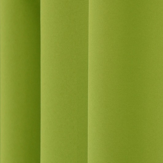 Komplet 2szt. zasłon gładkich zielonych na przelotkach 145x250cm FELICIA - Nie Tylko Firany