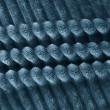 Miękki koc wytłaczany ciemny niebieski 200x220cm SEVILLA - Nie Tylko Firany
