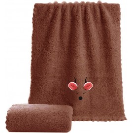 Ręcznik szybkoschnący dziecięcy czekoladowy 75x145cm CASSEL