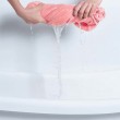 Ręcznik szybkoschnący z mikrofibry różowy 70x140cm SECCO - Nie Tylko Firany
