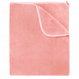 Ręcznik szybkoschnący z mikrofibry różowy 70x140cm SECCO