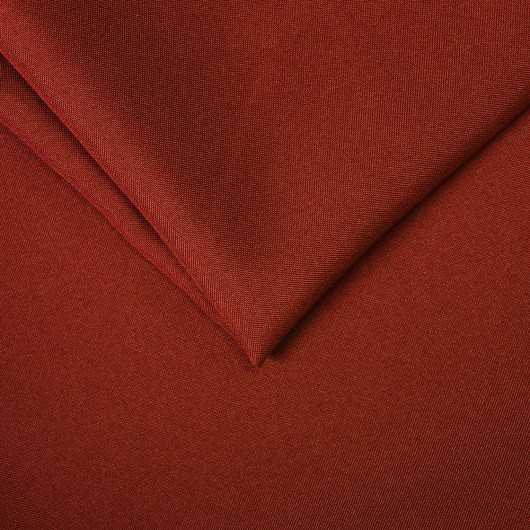 Tkanina strecz panama w kolorze ceglanym o szerokości 150cm - Nie Tylko Firany