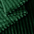 Miękki koc wytłaczany ciemny zielony 160x200cm SEVILLA - Nie Tylko Firany