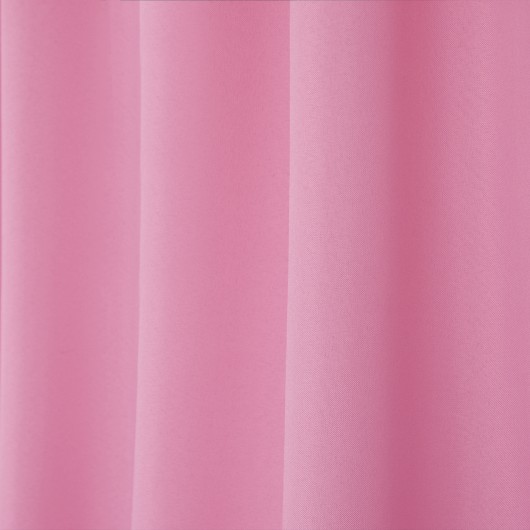 Zasłona z matowej tkaniny różowa na przelotkach 145x250cm FELICIA - Nie Tylko Firany