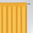 Zasłona z matowej tkaniny żółto-pomarańczowa na taśmie 145x240cm ELODIA - Nie Tylko Firany