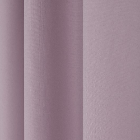 Zasłona z matowej tkaniny pudrowy fiolet na przelotkach 145x240cm FELICIA - Nie Tylko Firany
