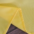 Zasłona z matowej tkaniny żółta na przelotkach 145x240cm FELICIA - Nie Tylko Firany