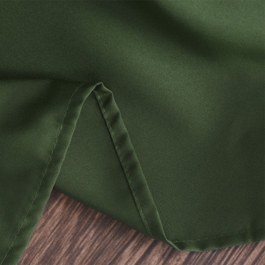 Zasłona z matowej tkaniny khaki na taśmie 145x270cm ELODIA - Nie Tylko Firany