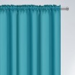 Zasłona z matowej tkaniny niebieska na taśmie 145x270cm ELODIA - Nie Tylko Firany