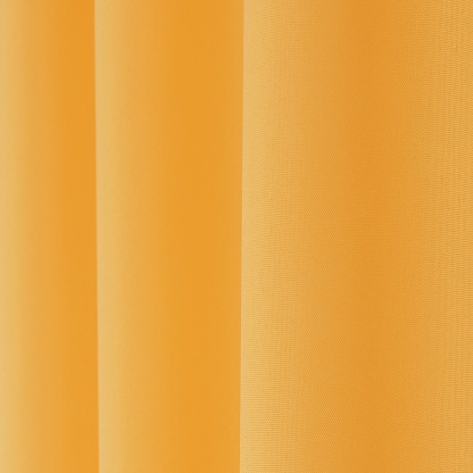 Zasłona z matowej tkaniny żółto-pomarańczowa na taśmie 145x230cm ELODIA - Nie Tylko Firany