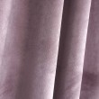 Zasłona welurowa pastelowy fiolet na taśmie 140x250cm MARCIA - Nie Tylko Firany