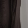 Zasłona welurowa brązowa na taśmie 140x250cm MARCIA - Nie Tylko Firany