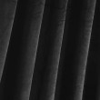 Zasłona welurowa czarna na przelotkach 140x250cm CATIA - Nie Tylko Firany