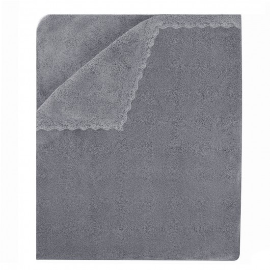 Ręcznik szybkoschnący z mikrofibry szary 70x140cm SECCO - Nie Tylko Firany