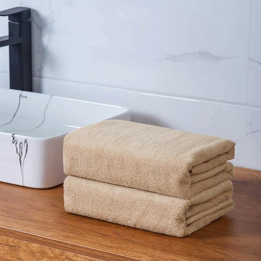 Ręcznik szybkoschnący z mikrofibry orzechowy 50x100cm SANTOS - Nie Tylko Firany