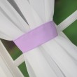 Firana pudrowy fiolet i biały z cyrkoniami na taśmie 400x145cm VICKY - Nie Tylko Firany