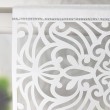 Panel dekoracyjny ażurowy z koralikami i cyrkoniami biały 100x80cm HIPNOTIC - Nie Tylko Firany