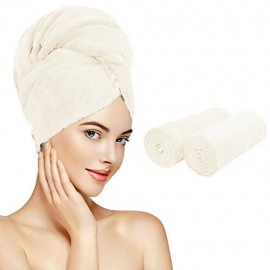 Ręcznik na głowę szybkoschnący ecru MONA