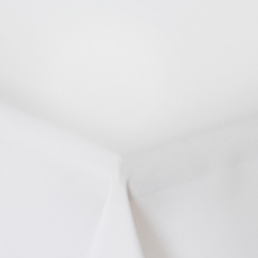 Obrus z matowej tkaniny biały 150x300cm LILY - Nie Tylko Firany