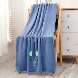 Ręcznik szybkoschnący dziecięcy ciemno niebieski 70x140cm CASSEL ost.
