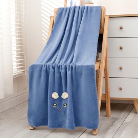 Ręcznik szybkoschnący dziecięcy ciemno niebieski 50x100cm CASSEL ost.