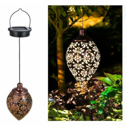 Wisząca lampa solarna LED 20cm COCONO