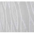 Komplet białych paneli z markizety z koralikami 120x130cm BRIDGET - Nie Tylko Firany