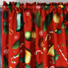 Dekoracyjny zestaw świąteczny z zawieszką czerwony 400x145cm CANDY CANE